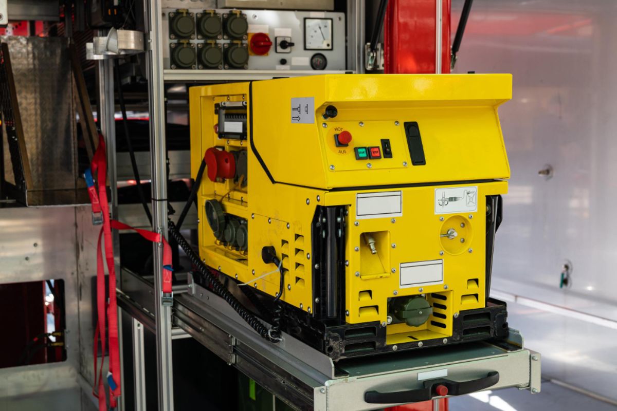 portable generator for flexibility